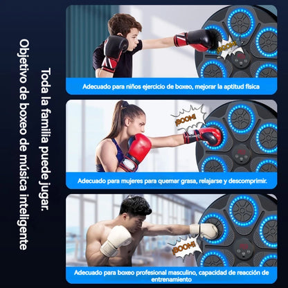 Music Boxing Trainer Bluetooth Wall Mounted