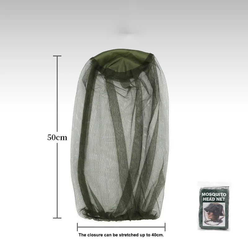 Breathable Mesh Mosquito Head Cover