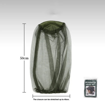 Breathable Mesh Mosquito Head Cover