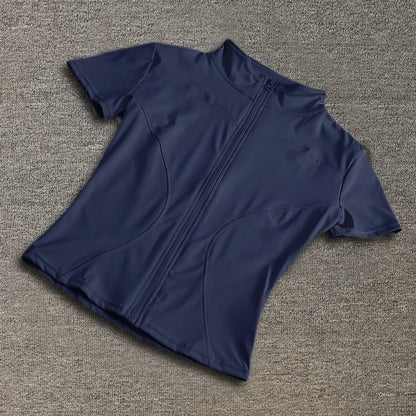 Women’s Slim Fit Quick-Dry Full Zip Yoga & Running Top