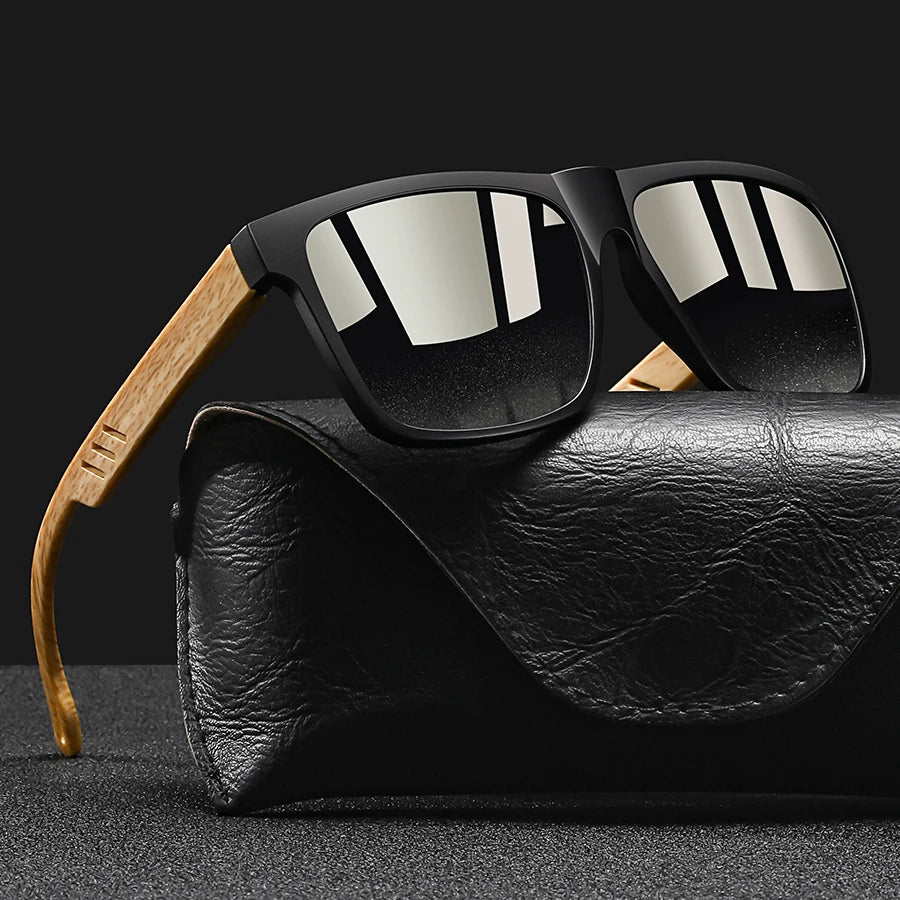Vintage Square Frame UV400 Sunglasses