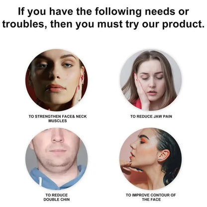Jaw Exerciser & Neck Toning Trainer