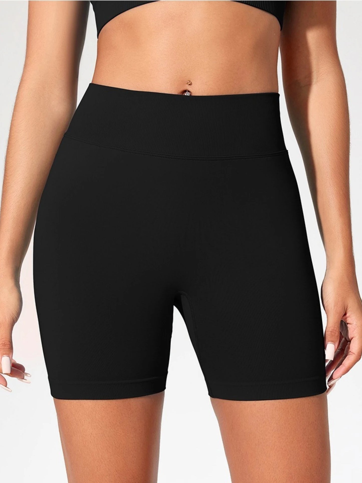High-Waisted Yoga Shorts Fitness Leggings