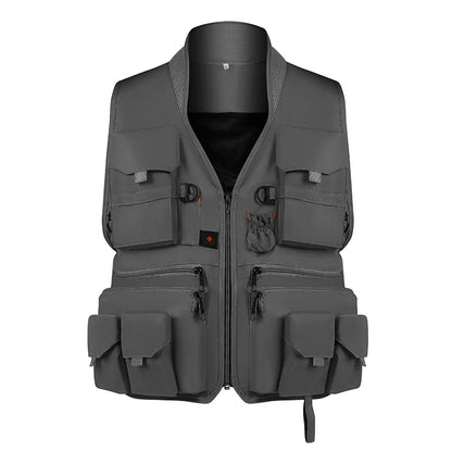 Quick-Dry Multi-Pocket Fishing Vest