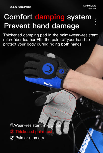 Bike Sports Cycling Gloves Full Finger