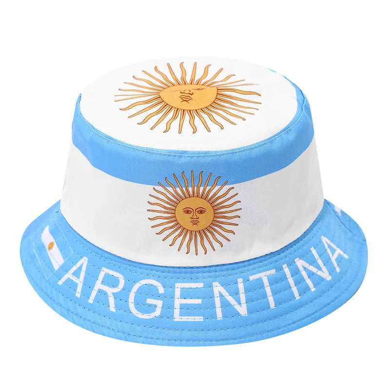 Reversible National Flag Bucket Hat
