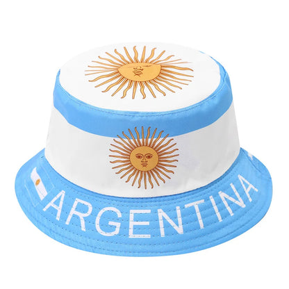 Reversible National Flag Bucket Hat