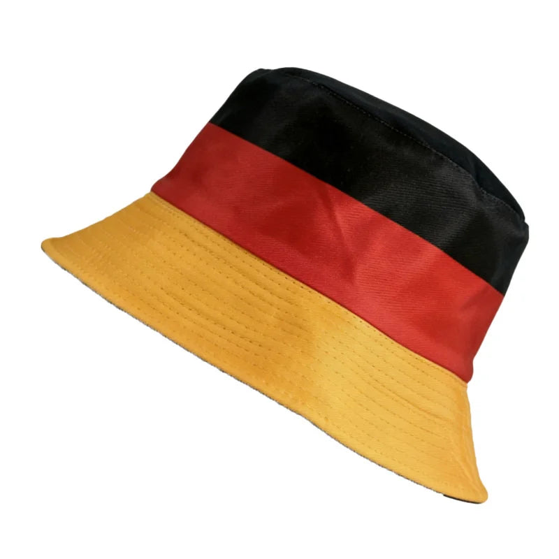 Reversible National Flag Bucket Hat