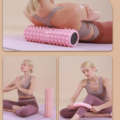 45cm foam roller set for yoga, pilates, and muscle massage