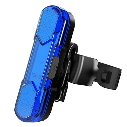 USB rechargeable waterproof LED bike tail light for safety and visibility