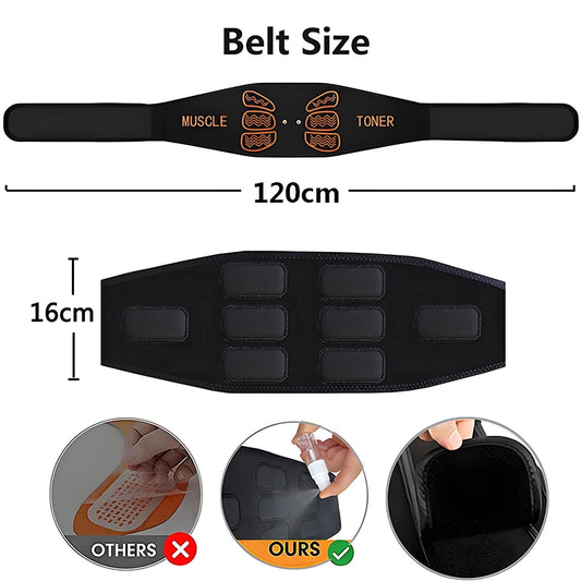 EMS Abdominal Muscle Toning Belt