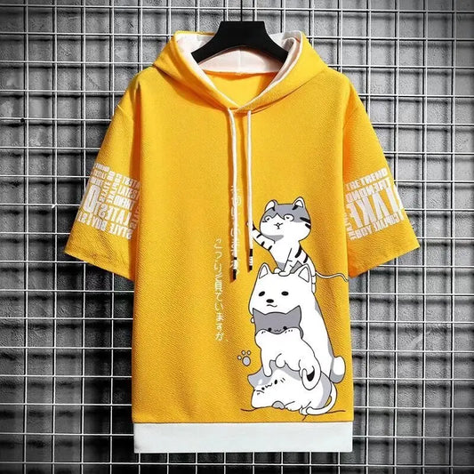 Men’s Short Sleeve Hoodie