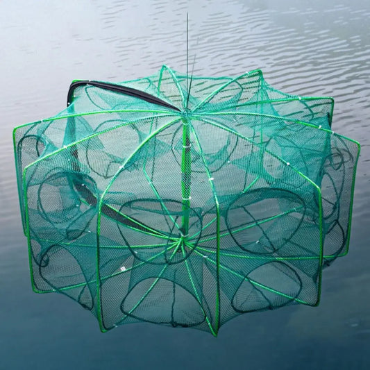 Foldable Nylon Fishing Net Trap