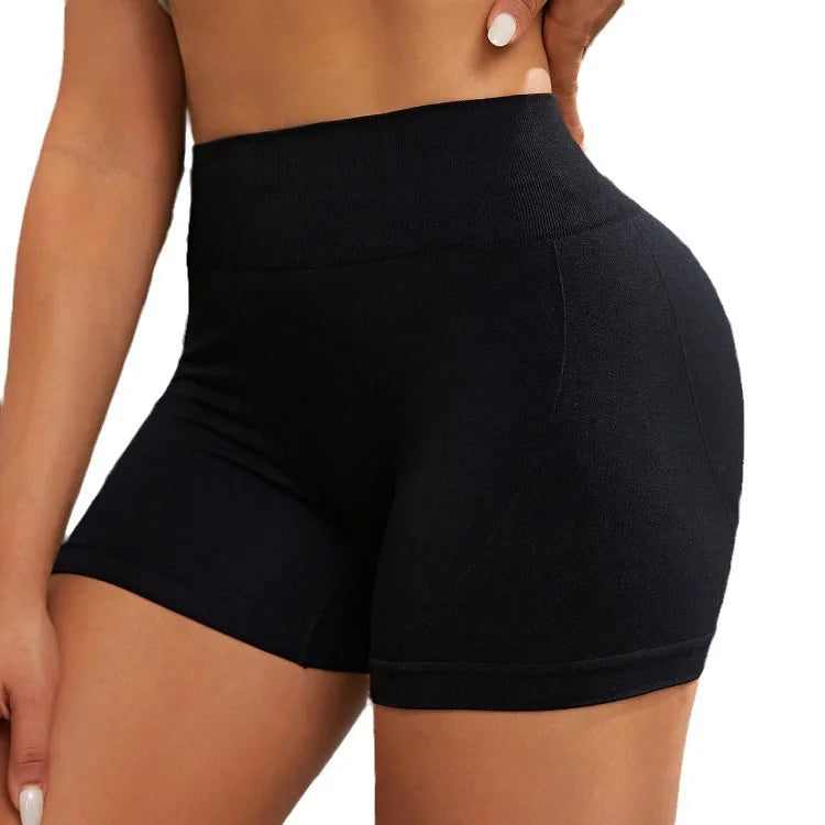 Women’s High-Waist Fitness Shorts For Yoga & Cycling
