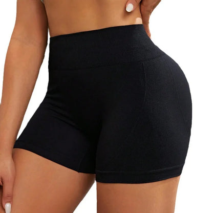 Women’s High-Waist Fitness Shorts For Yoga & Cycling