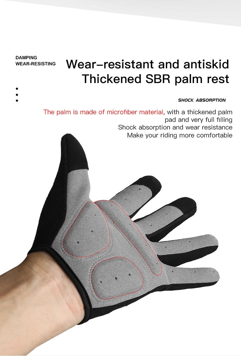 Bike Sports Cycling Gloves Full Finger