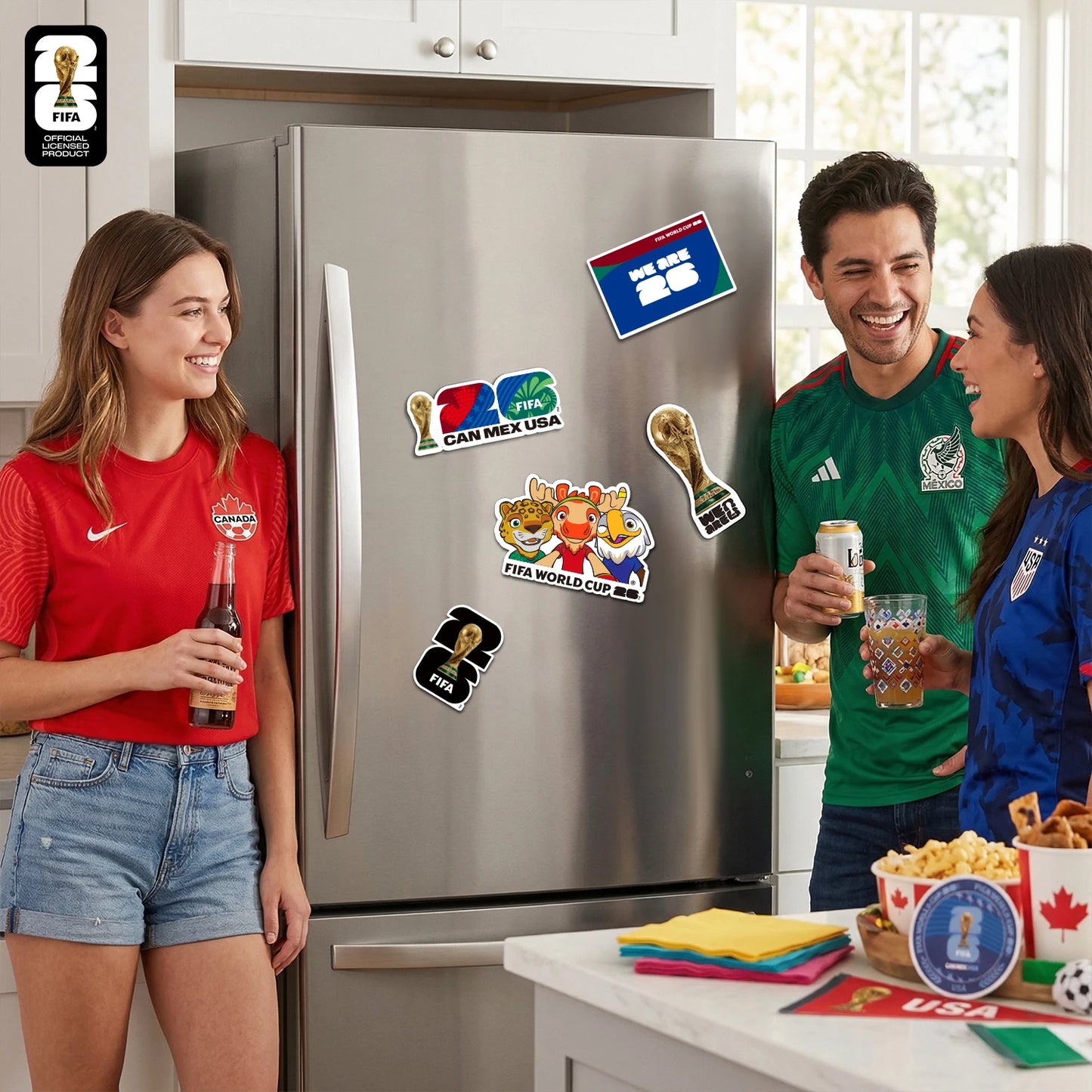 FIFA 2026 Official Fridge Magnet