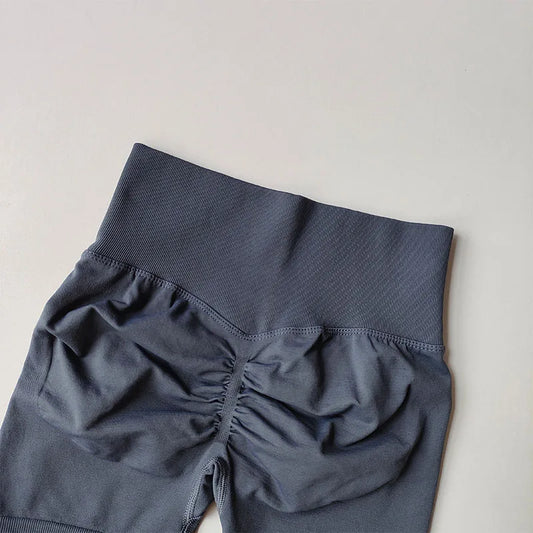 High-Waist Hip Lifting Yoga Shorts