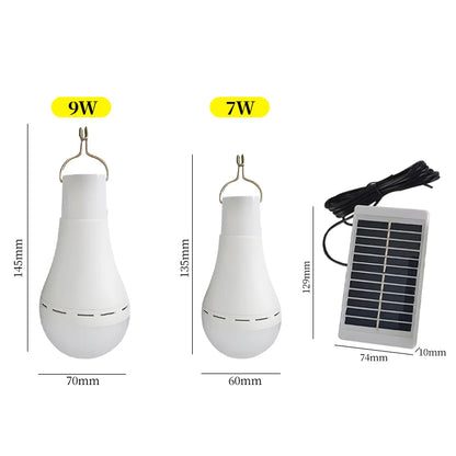 Rechargeable Solar LED Emergency Light