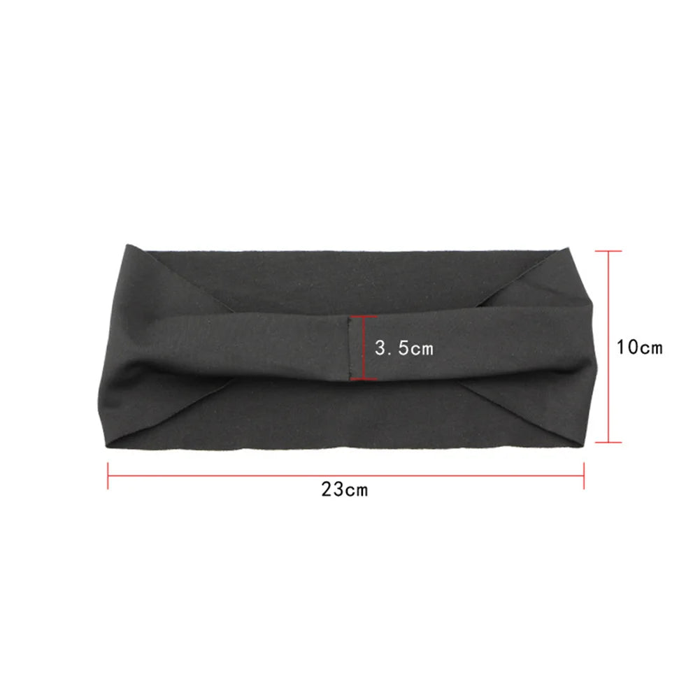 Elastic Sports Fitness Sweatband Headband