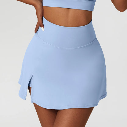 Women Sports Yoga Skirts