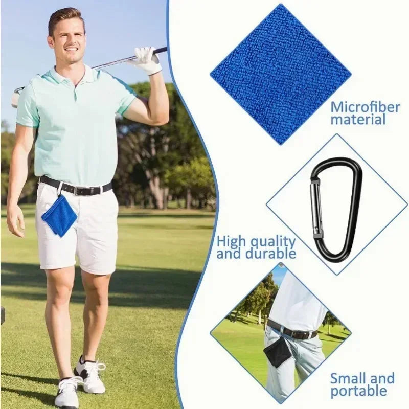 Microfiber Golf Ball Cleaning Towel