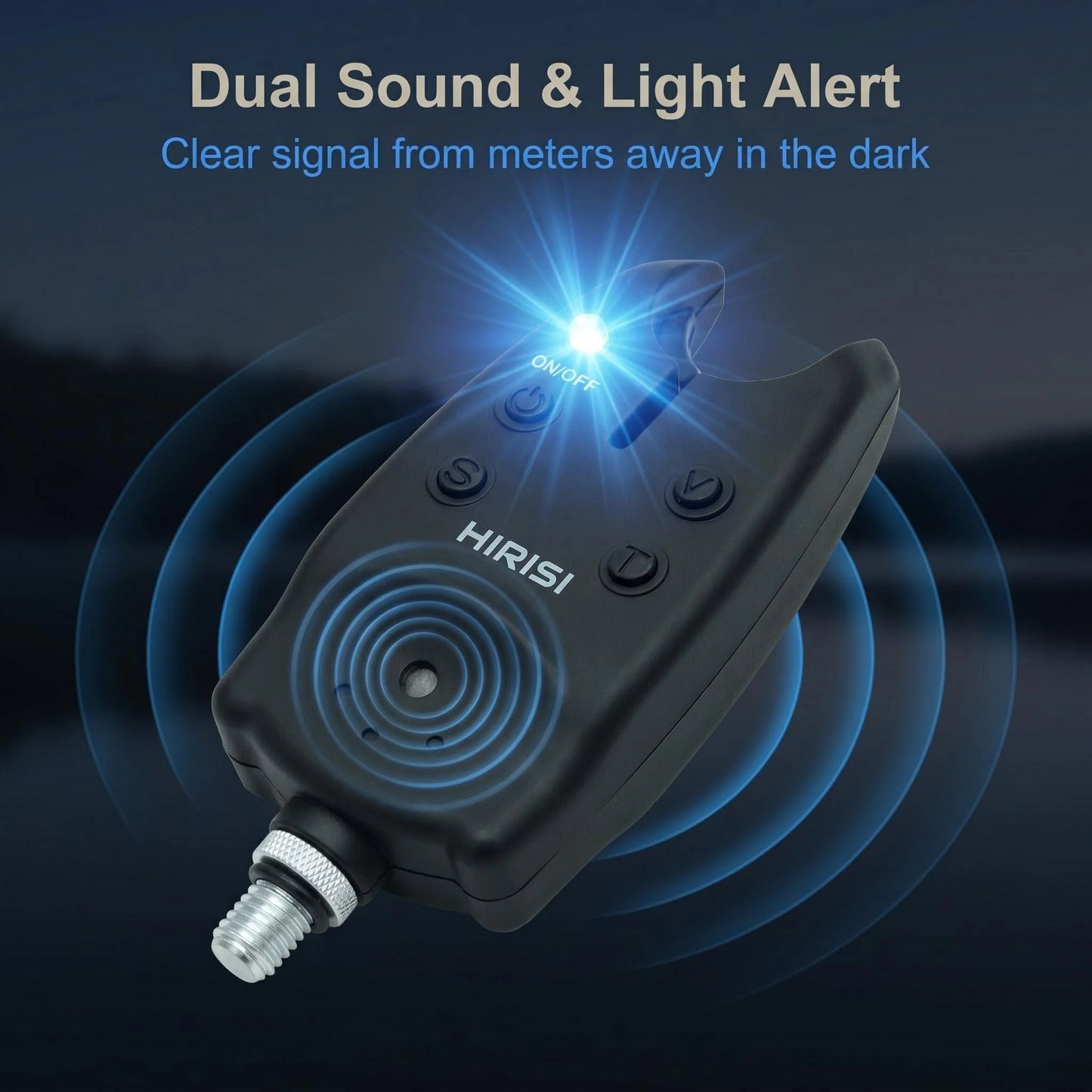 Electronic LED Bite Alarm System