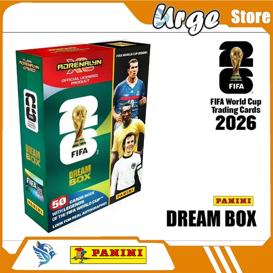 Panini 2026 FIFA World Cup Adrenalyn XL Dream Box – Official Football Star Trading Card Collection