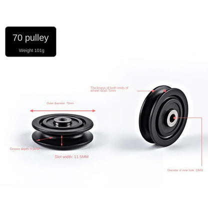 Nylon Pulley Wheel for Gym Cable Machine