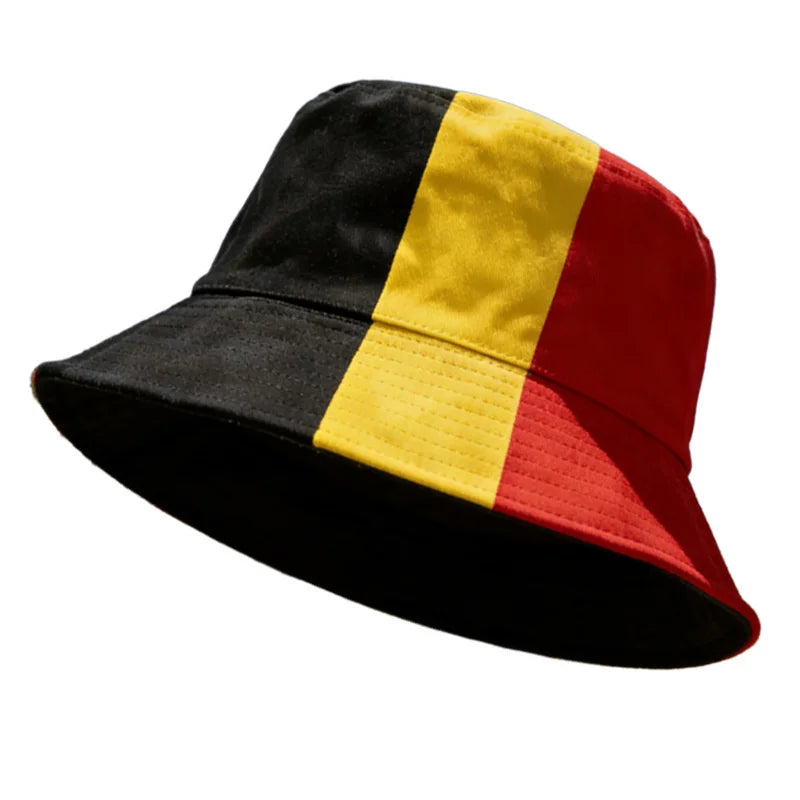 Reversible National Flag Bucket Hat