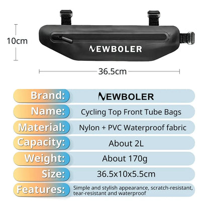 Bicycle Bags Cycling Top Tube Front Frame Bag Waterproof