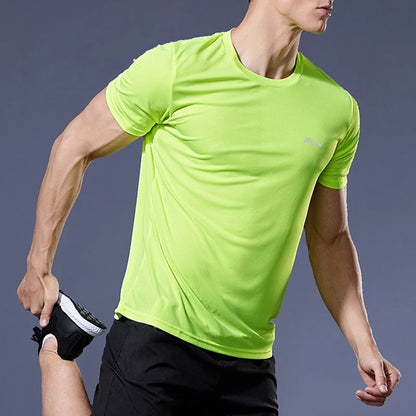 Sport Gym t Shirt Men Quick Dry