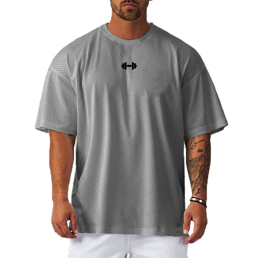 Men’s Oversized Quick-Dry Gym T-Shirt