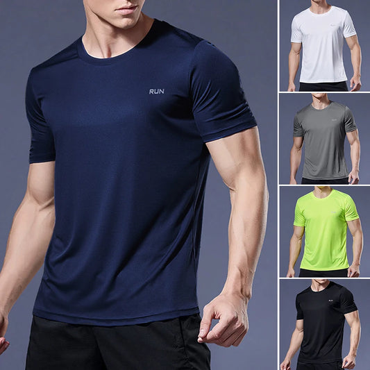 Sport Gym t Shirt Men Quick Dry