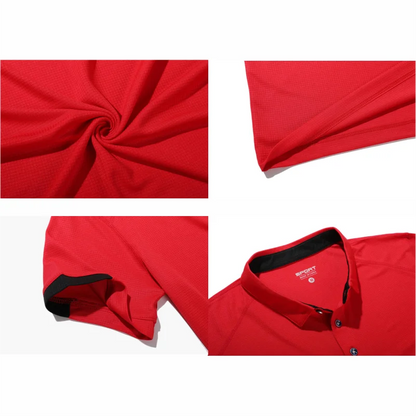 Quick-Dry Performance Polo Shirt