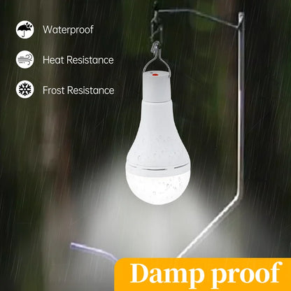 Rechargeable Solar LED Emergency Light