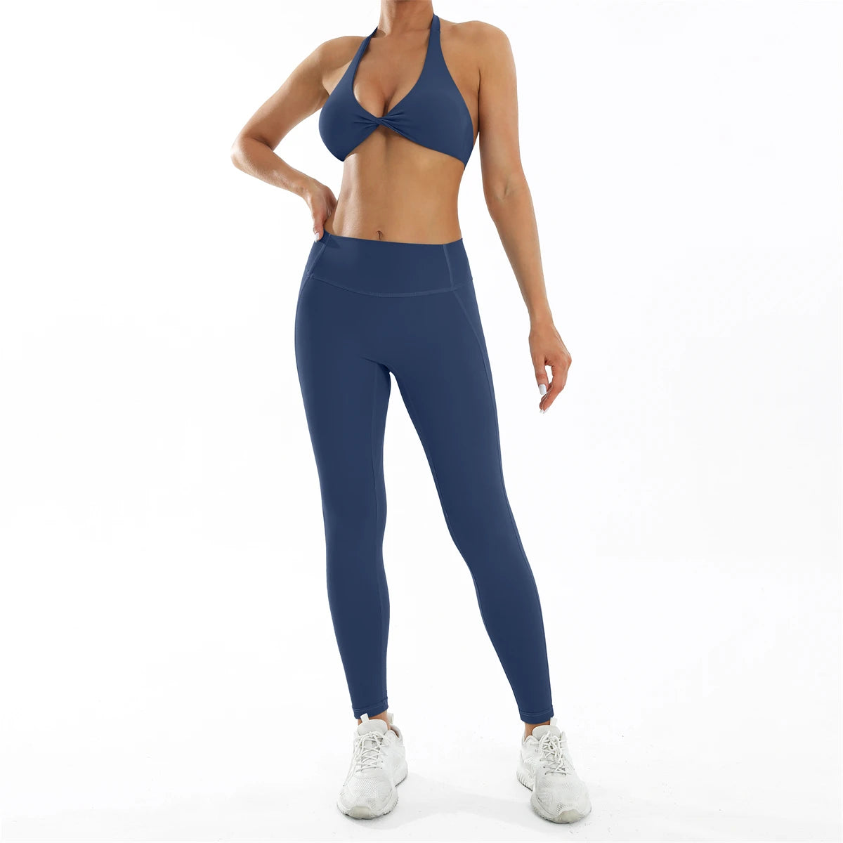 3PCS Women’s Yoga Set – Sports Bra, Leggings & Gym Outfit