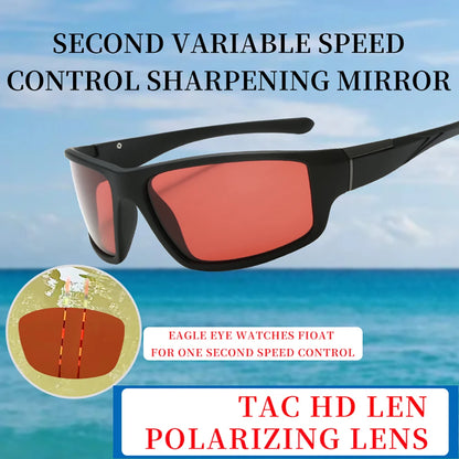 Red Polarized TAC Fishing Goggles