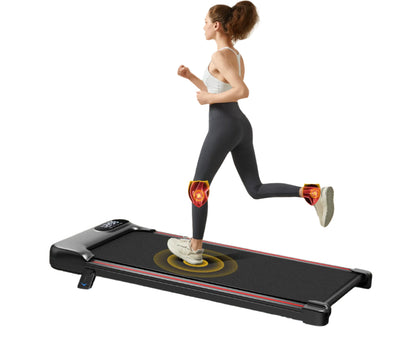 Treadmill with incline, app, and remote control