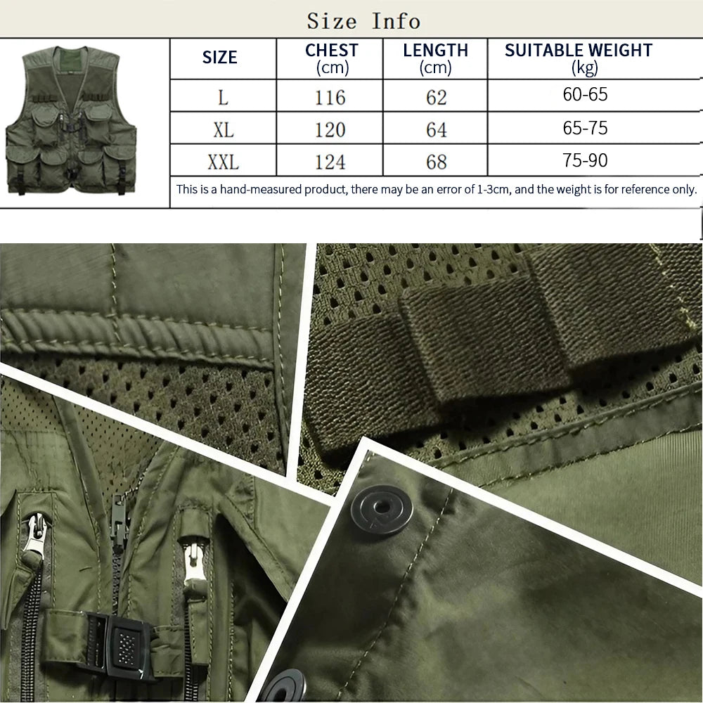 Premium Cotton Fishing Vest