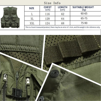 Premium Cotton Fishing Vest