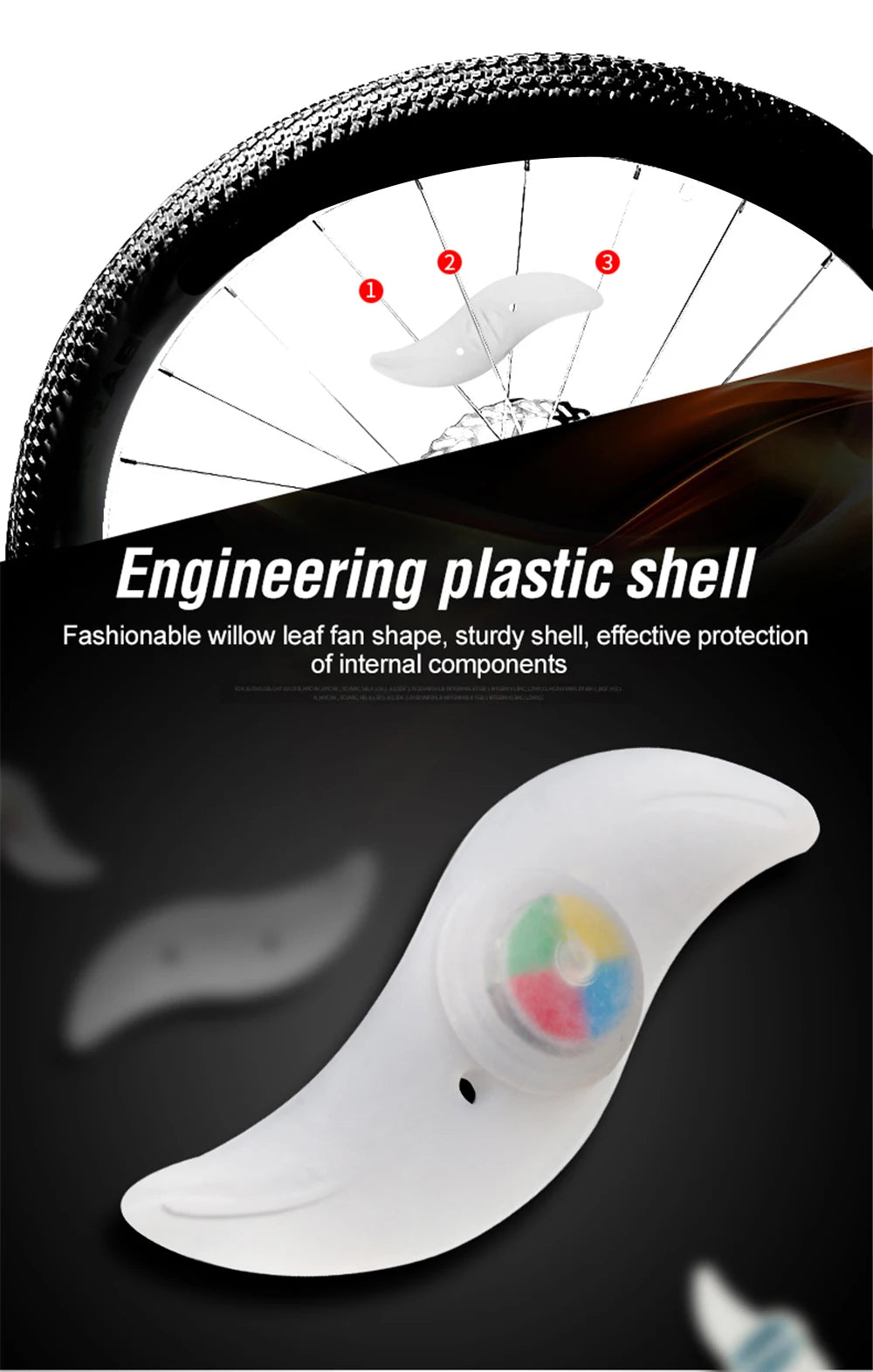 Bike Wheel Spoke Light Tire Lights