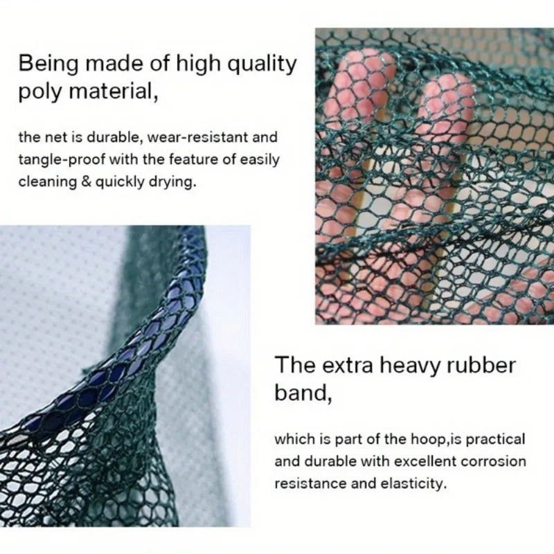 Ultra-Lightweight Foldable Telescopic Fishing Net