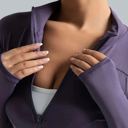 Women’s Zip-Up Running Jacket