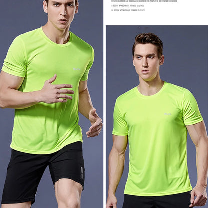 Sport Gym t Shirt Men Quick Dry