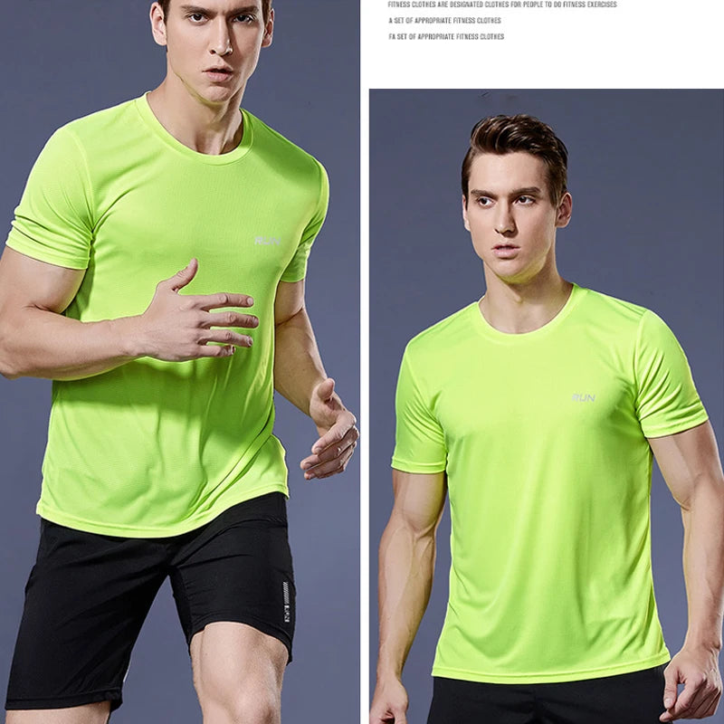Sport Gym t Shirt Men Quick Dry