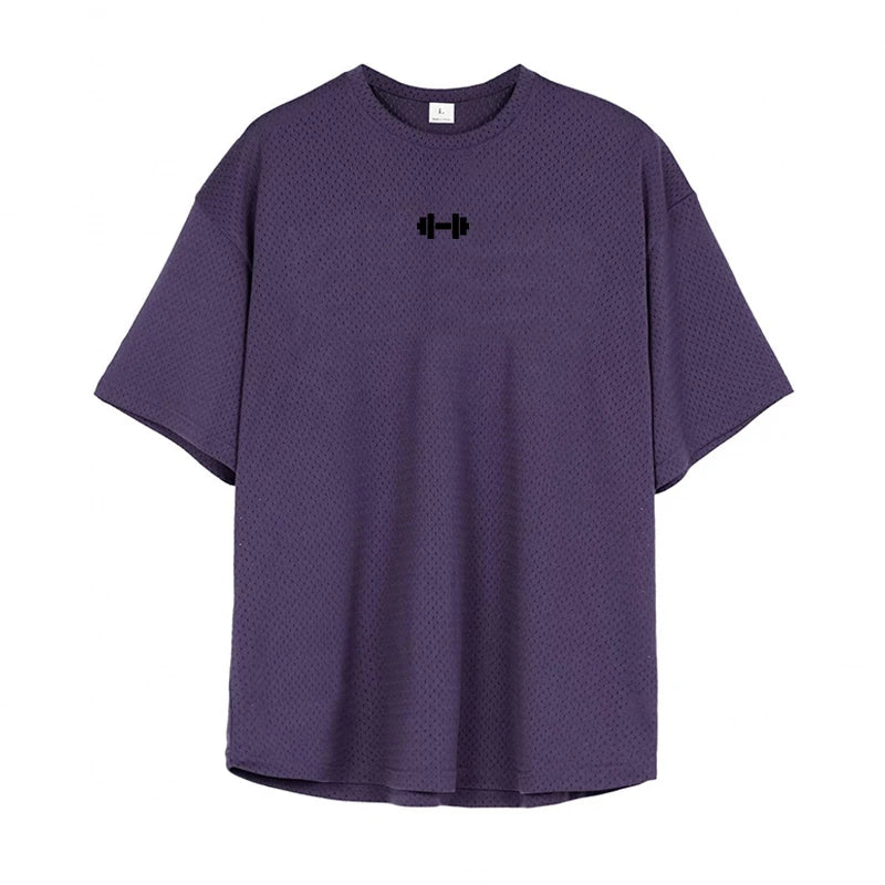 Men’s Oversized Quick-Dry Gym T-Shirt
