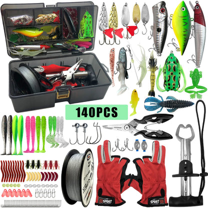 Complete Fishing Lures Set Kit
