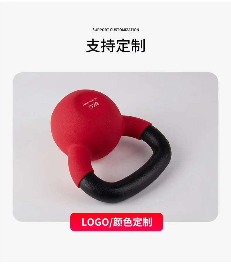 Custom Cast Iron  Vinyl Neoprene Dumbbell Set 2.5–32kg