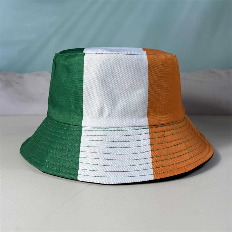 Reversible National Flag Bucket Hat